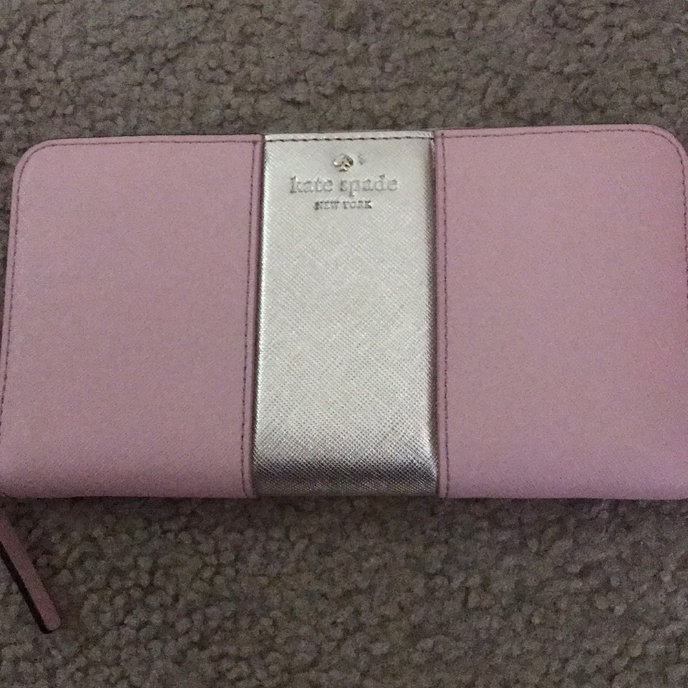 Pink/Gold Kate Spade Wallet